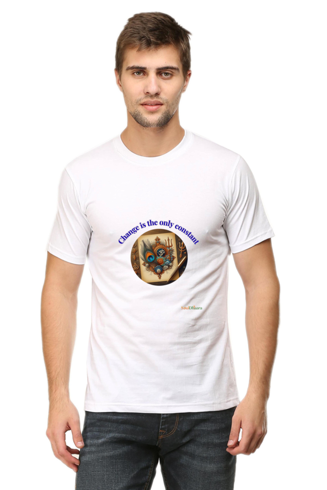 Mandala inspired Men's classic crew Tshirt