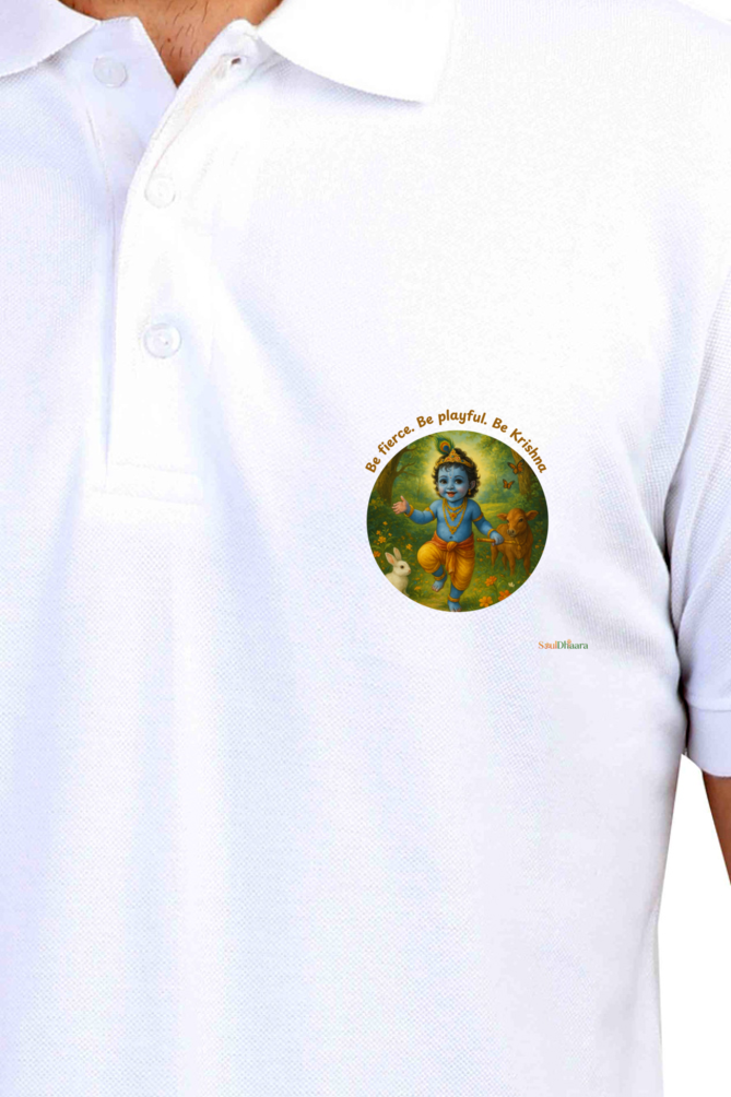 Bala Gopala inspired Men's Polo