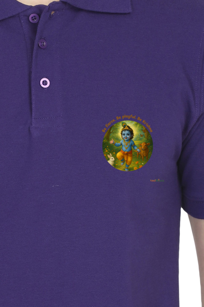 Bala Gopala inspired Men's Polo