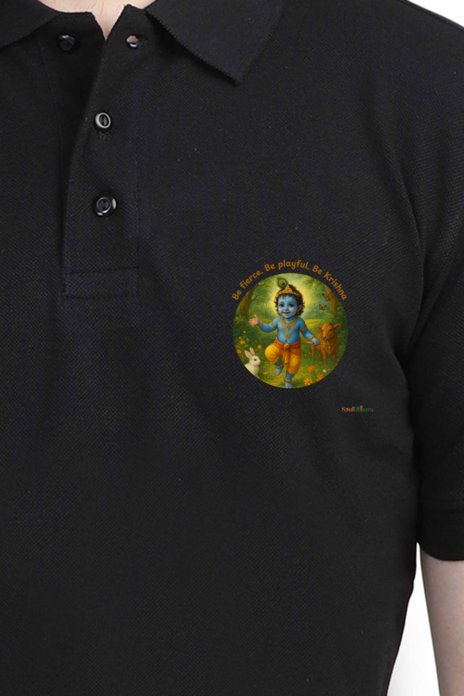 Bala Gopala inspired Men's Polo