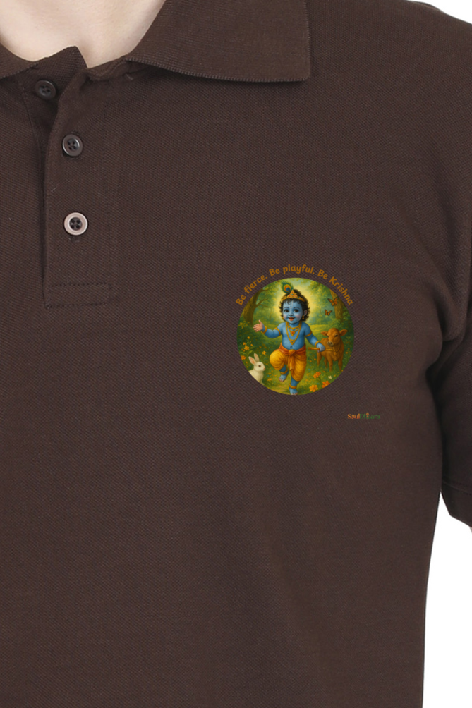 Bala Gopala inspired Men's Polo