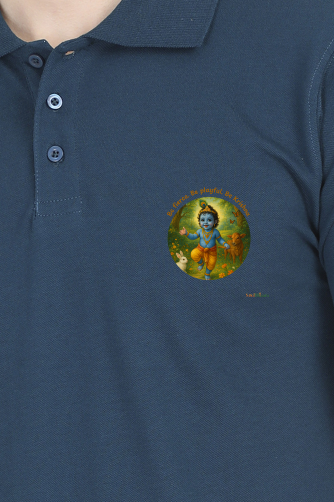 Bala Gopala inspired Men's Polo