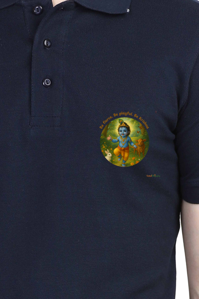 Bala Gopala inspired Men's Polo