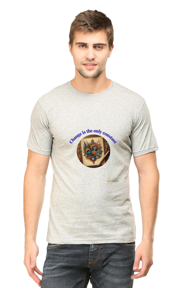 Mandala inspired Men's classic crew Tshirt