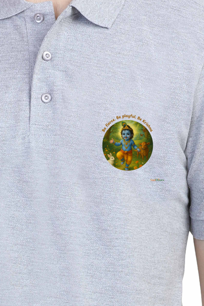 Bala Gopala inspired Men's Polo