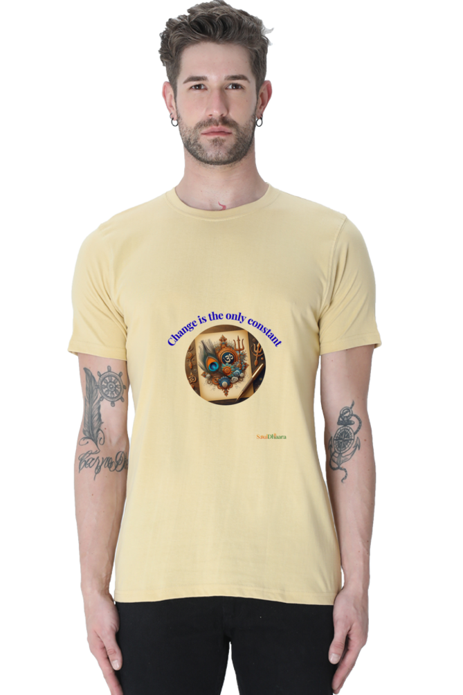 Mandala inspired Men's classic crew Tshirt