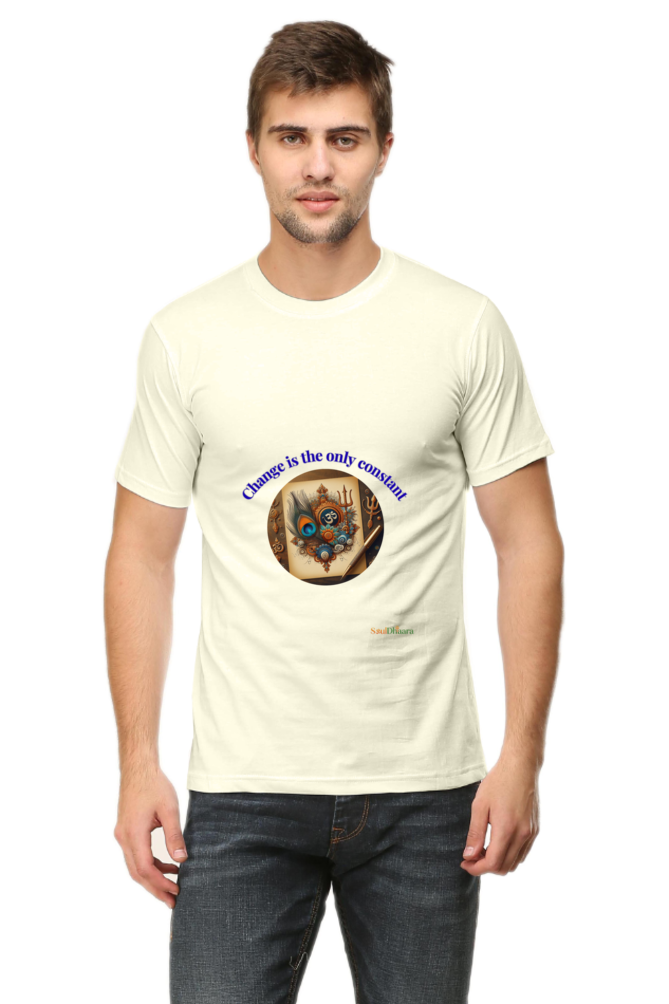 Mandala inspired Men's classic crew Tshirt