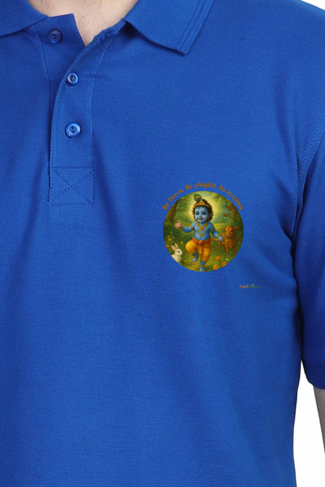 Bala Gopala inspired Men's Polo