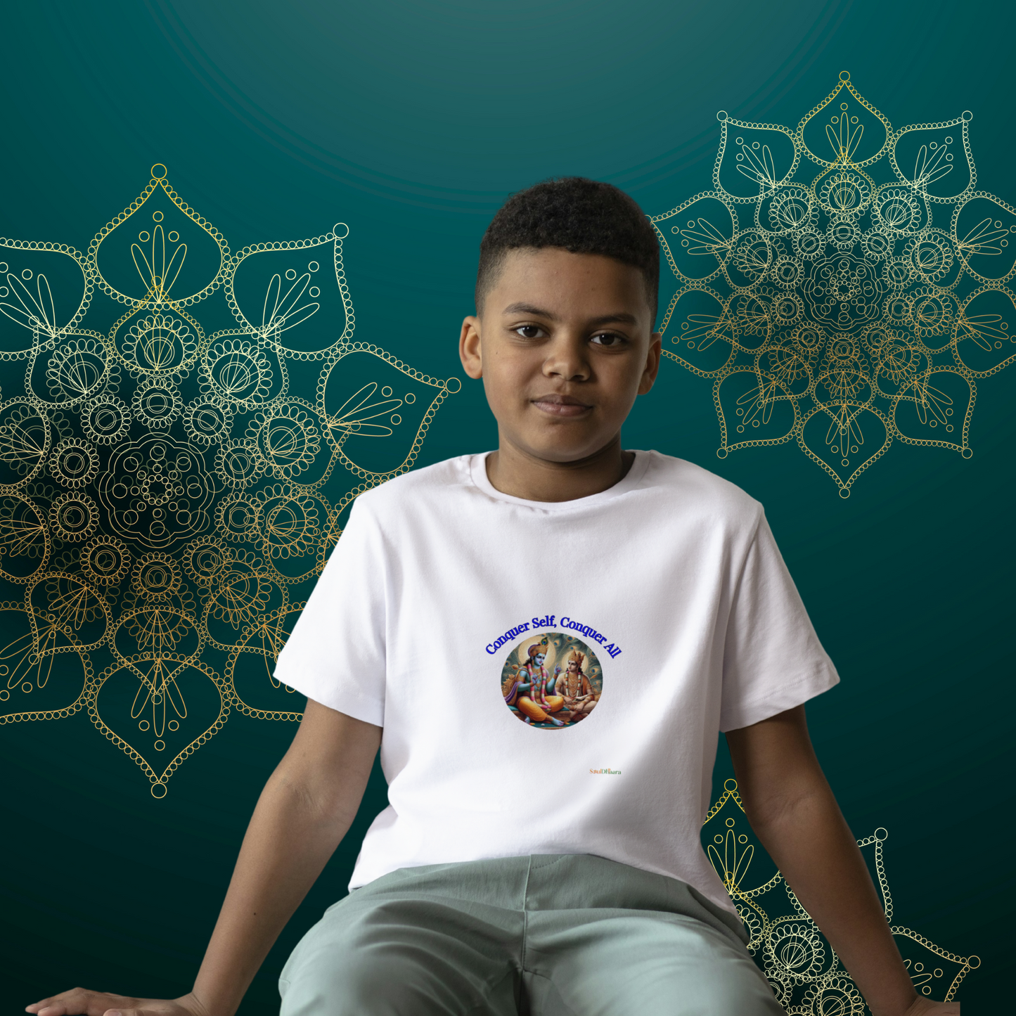 Boy's Crew Neck T-Shirt