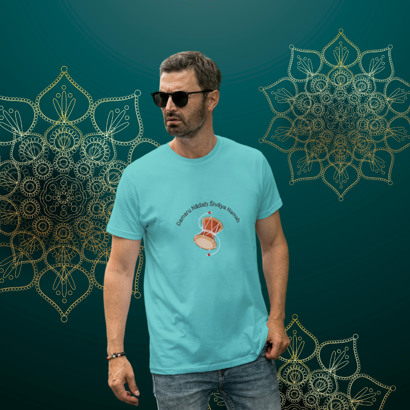Damru themed Unisex Classic Crew T-Shirt