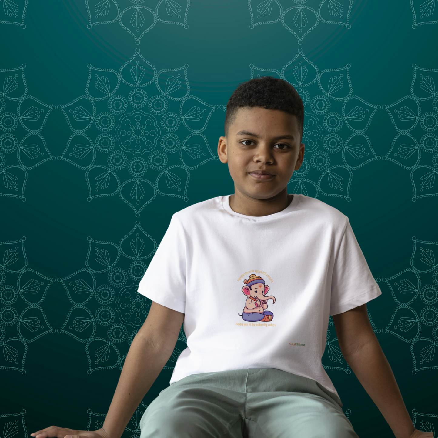 Bala Ganapati inspired T-shirt for boys