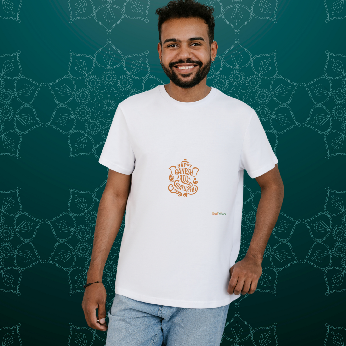 Ganapati inspired Men's Classic Crew T-Shirt