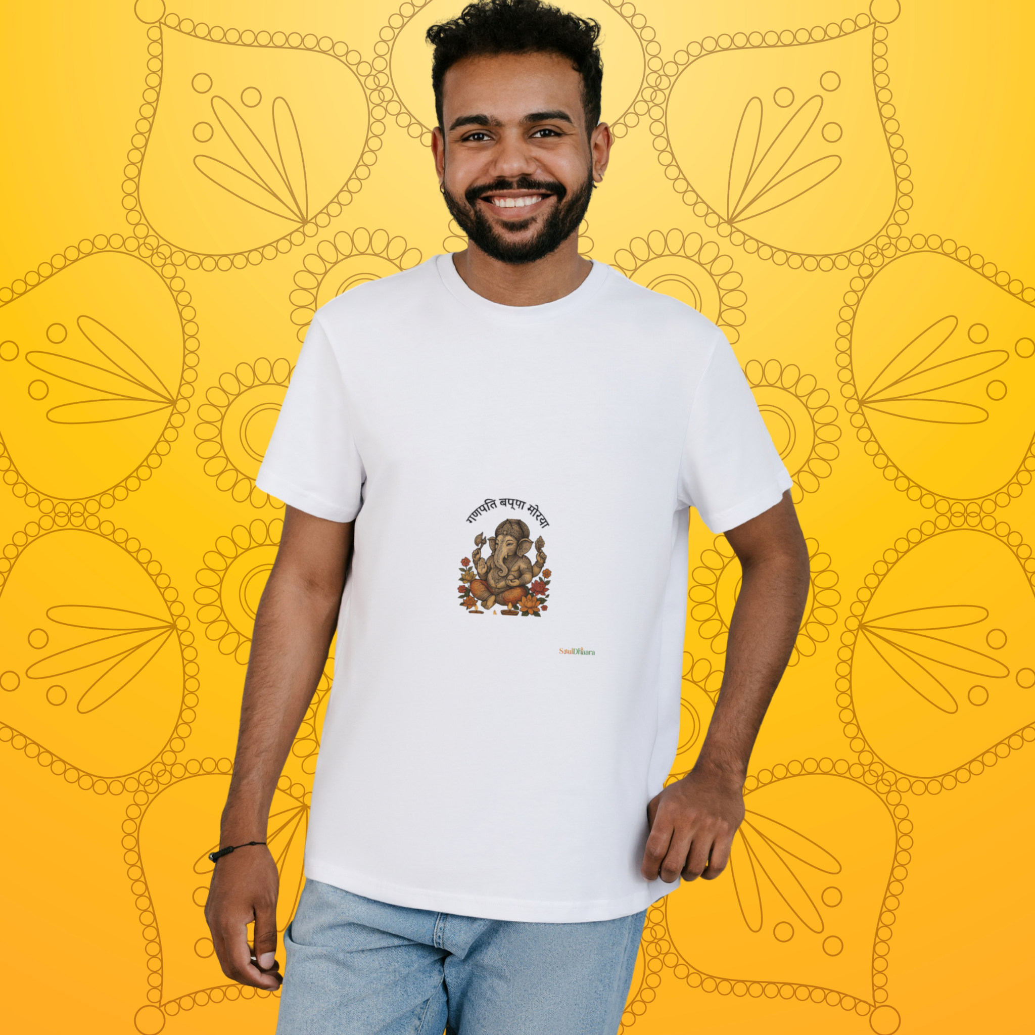 Ganesh inspired Men's Classic Crew T-Shirt