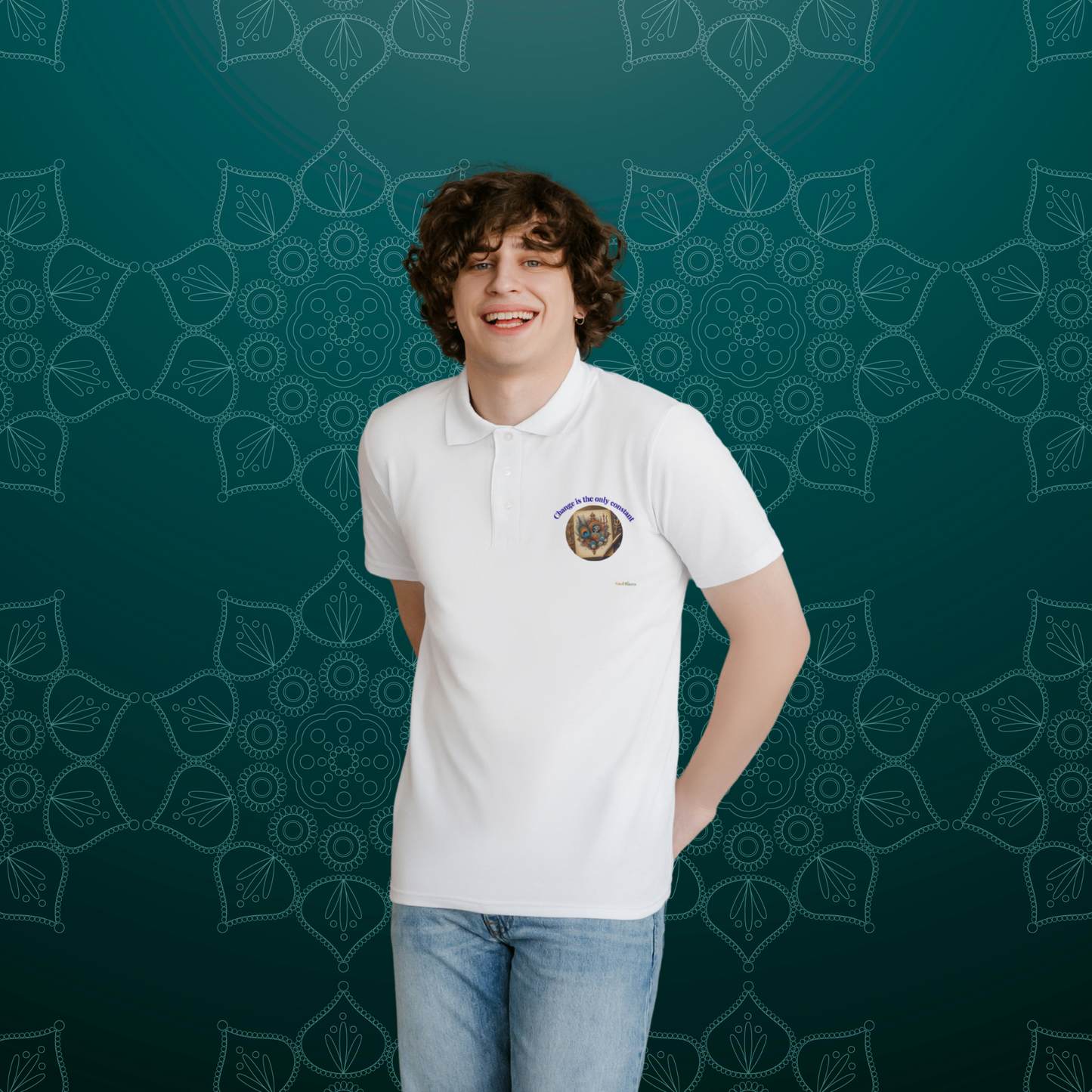 Gita inspired Men's Polo