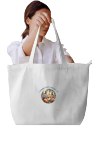 Everyday Large Tote Bag with zipper